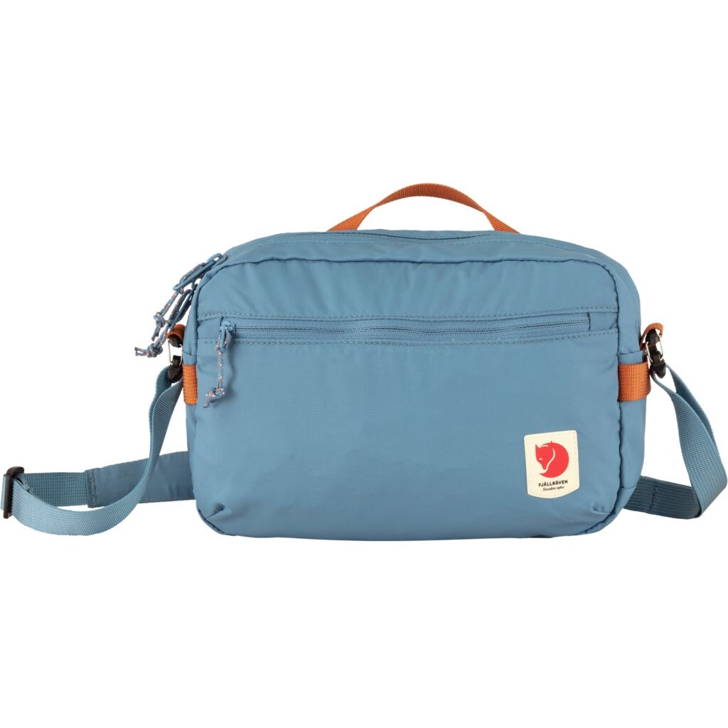FJÄLLRÄVEN High Coast Crossbody, Dawn Blue (vzorek) velikost: M