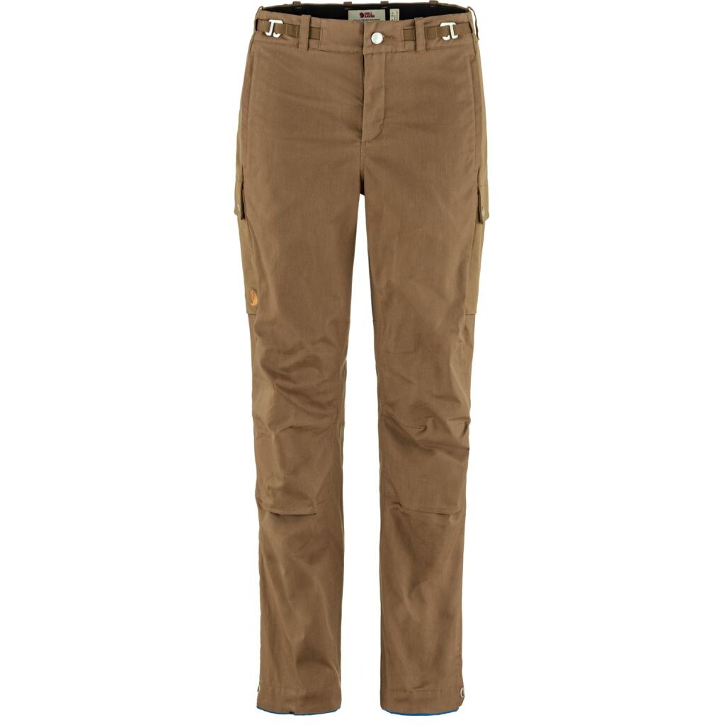 FJÄLLRÄVEN Singi X-Trousers W, Wood Brown (vzorek) velikost: 38