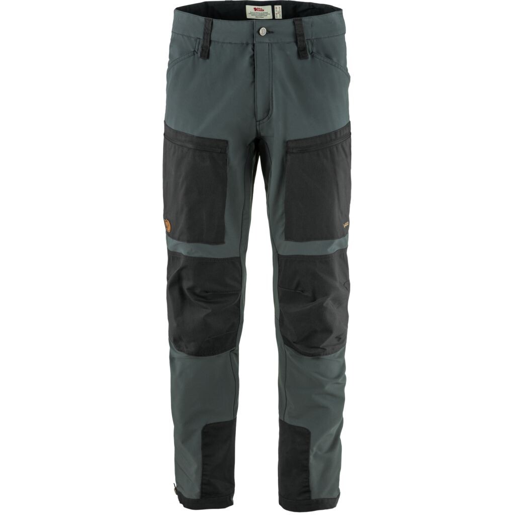 FJÄLLRÄVEN Keb Agile Trousers M, Basalt-Iron Grey (vzorek) velikost: 48