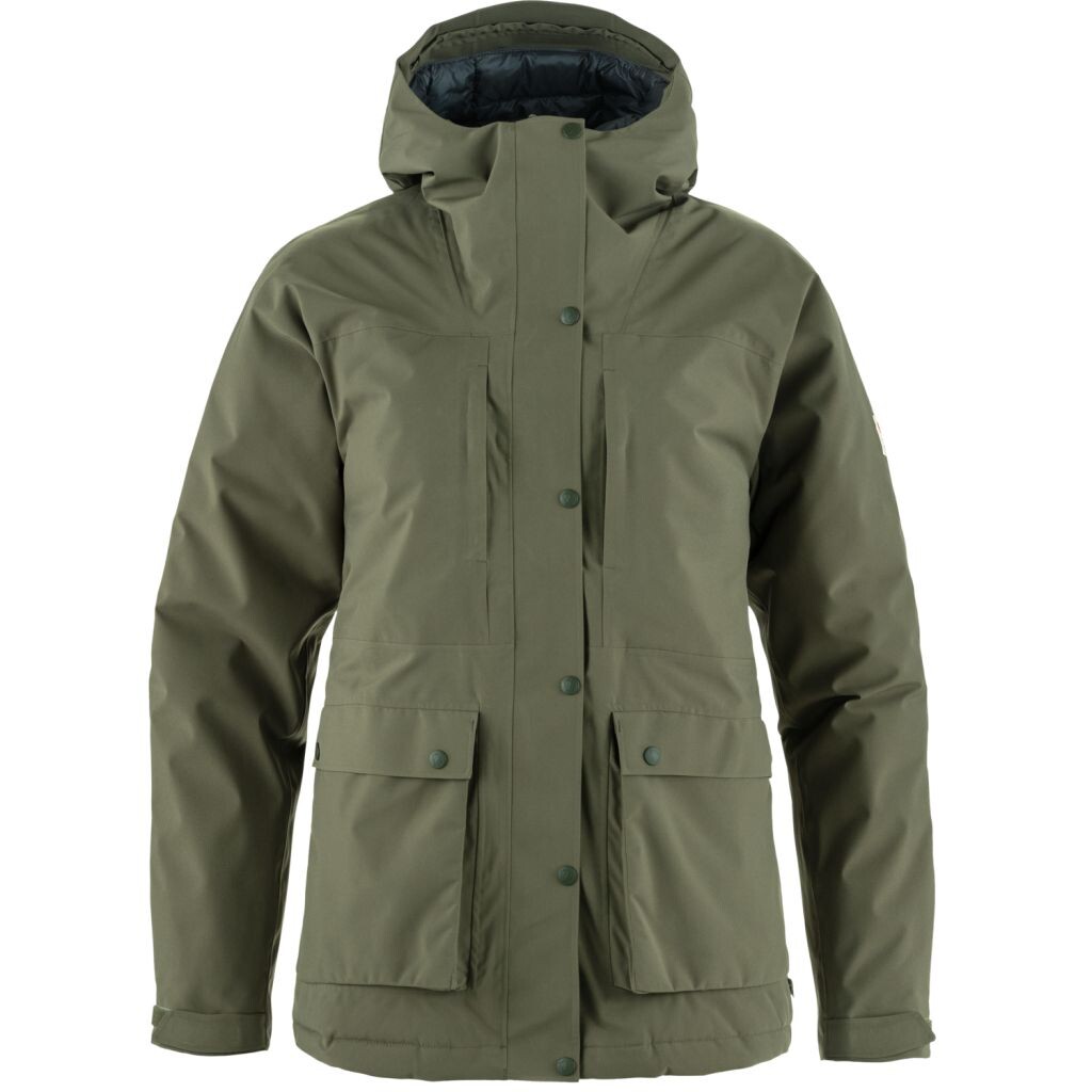FJÄLLRÄVEN HC Hydratic Padded Jacket W, Laurel Green (vzorek) velikost: S