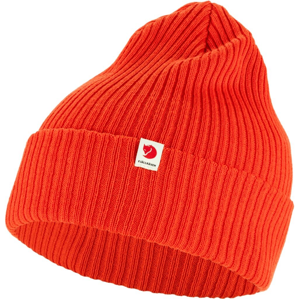FJÄLLRÄVEN Fjällräven Rib Hat, Flame Orange (vzorek)