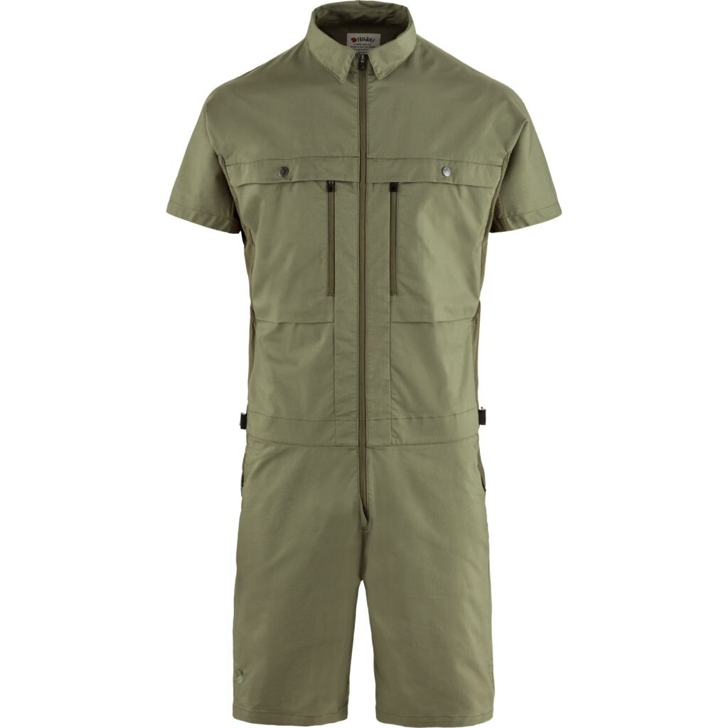 FJÄLLRÄVEN Hoja Field Suit M, Green (vzorek) velikost: M
