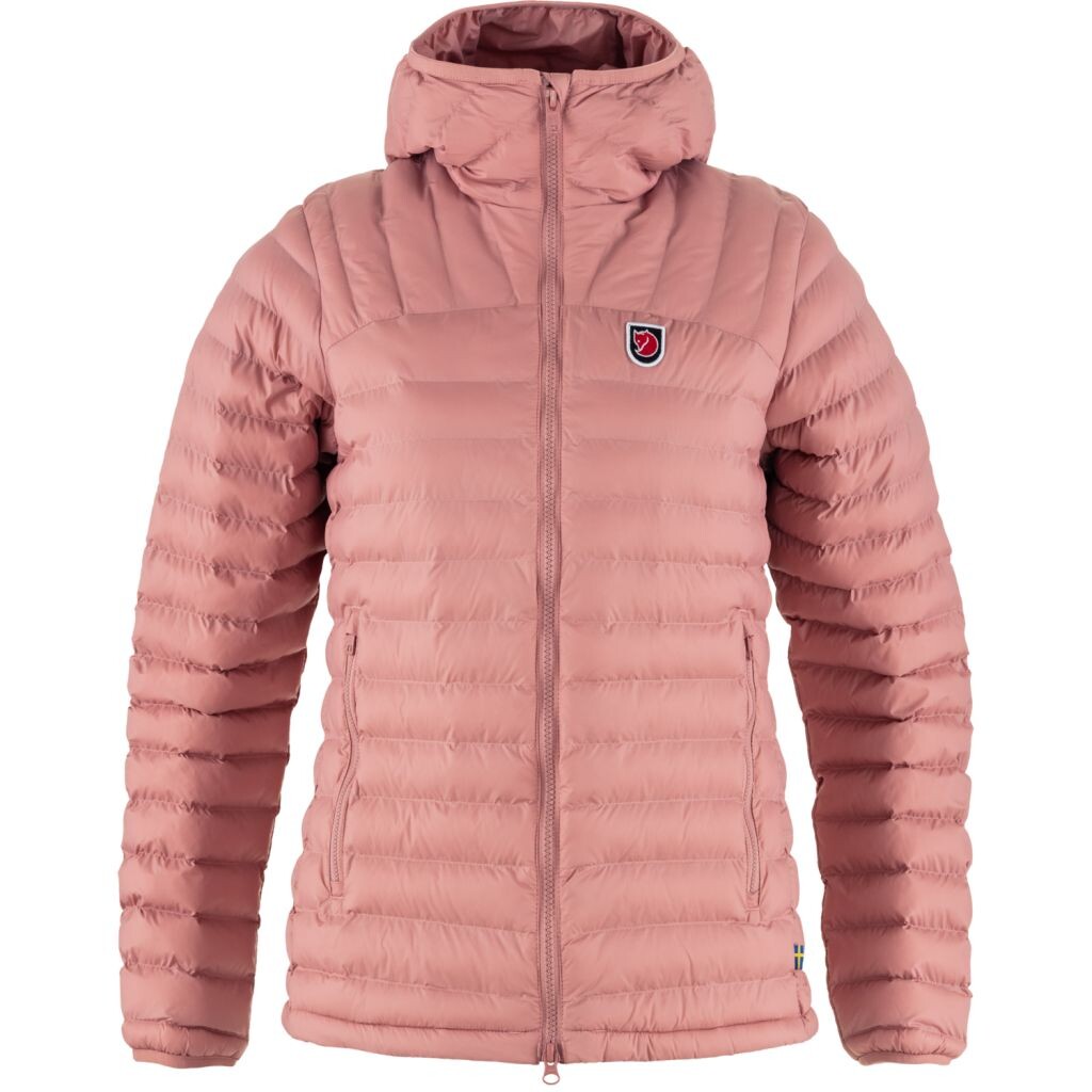 FJÄLLRÄVEN Expedition Lätt Hoodie W, Dusty Rose (vzorek) velikost: S