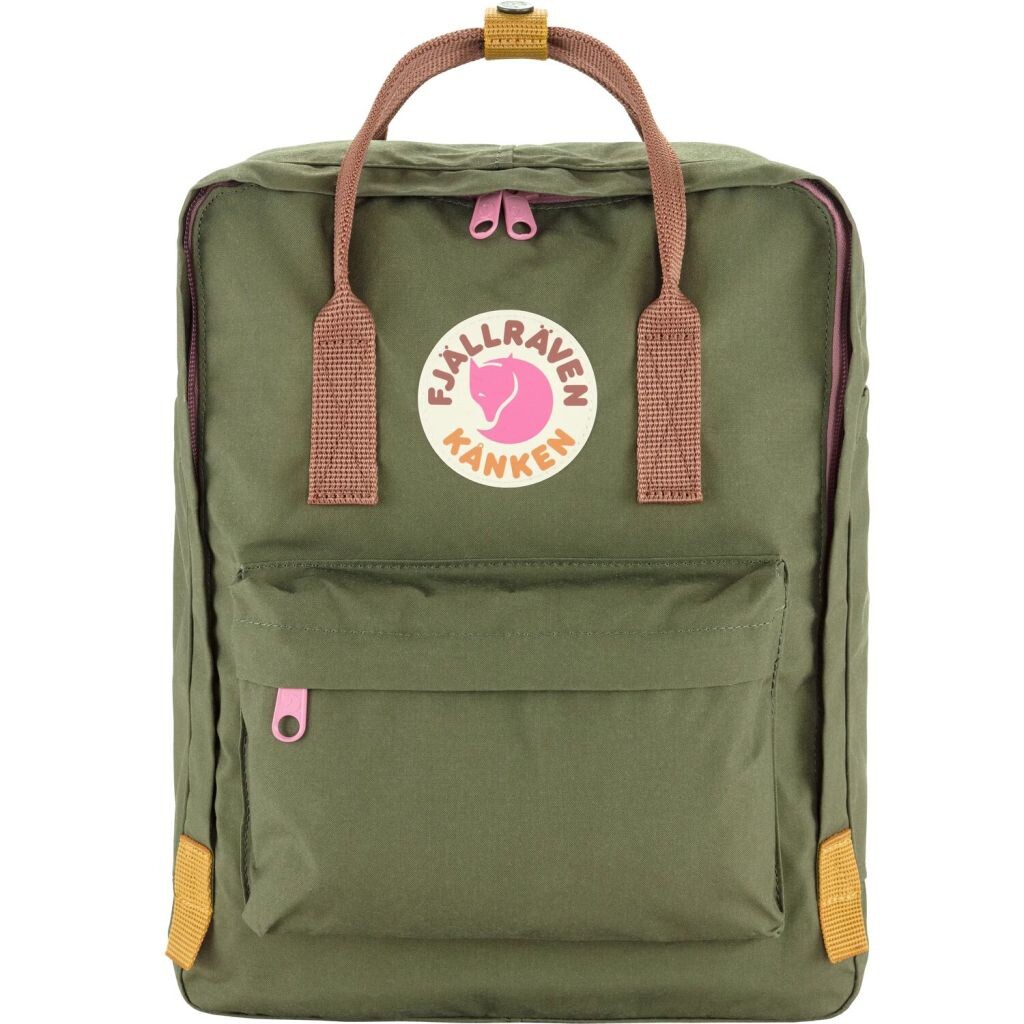 FJÄLLRÄVEN Kånken Concept, Green-Khaki Dust (vzorek)