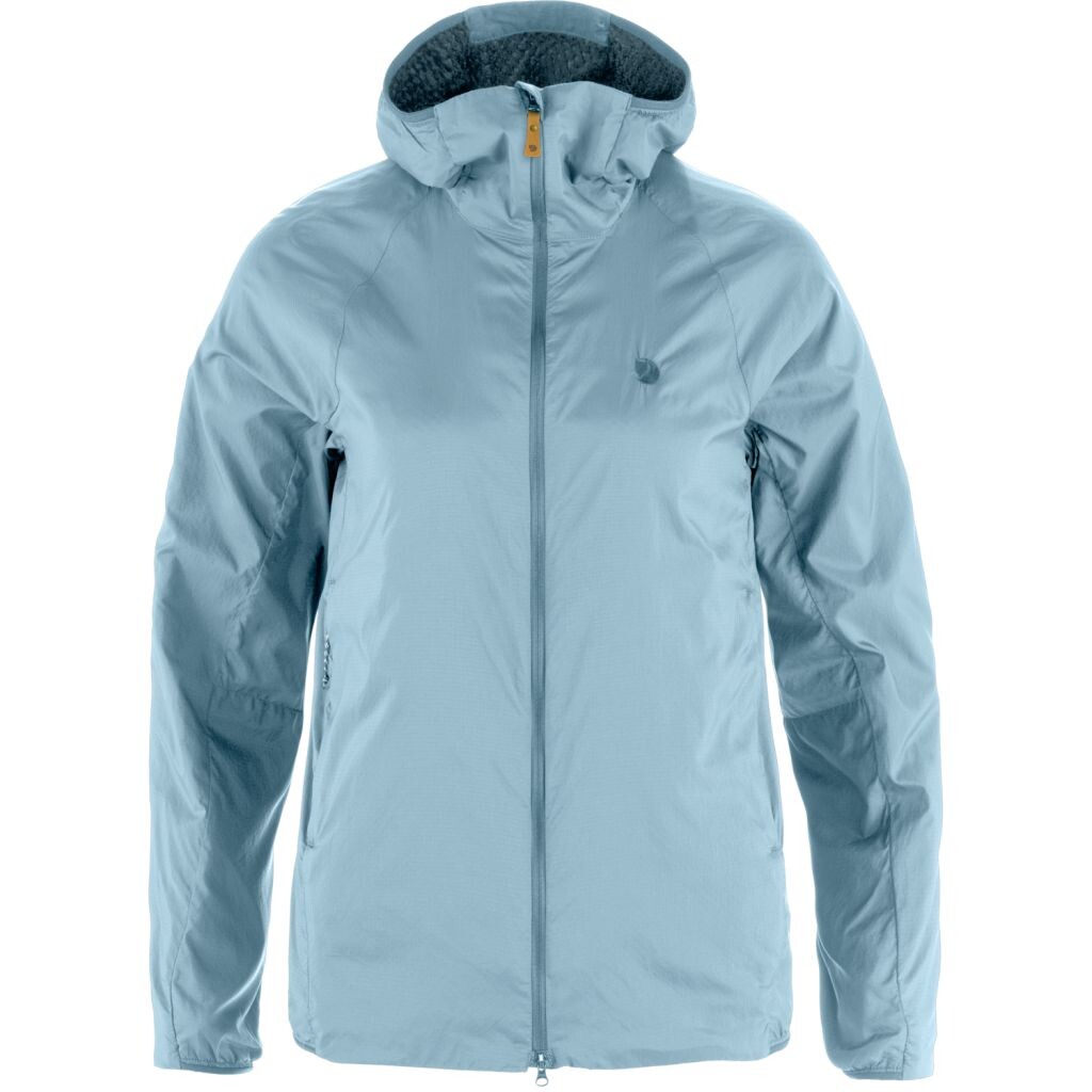 FJÄLLRÄVEN Keb Thermal Wind Jacket W, Breeze Blue (vzorek) velikost: S
