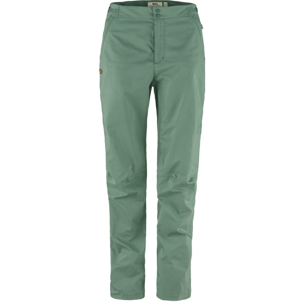 FJÄLLRÄVEN Abisko Hike Trousers W, Patina Green (vzorek) velikost: 38