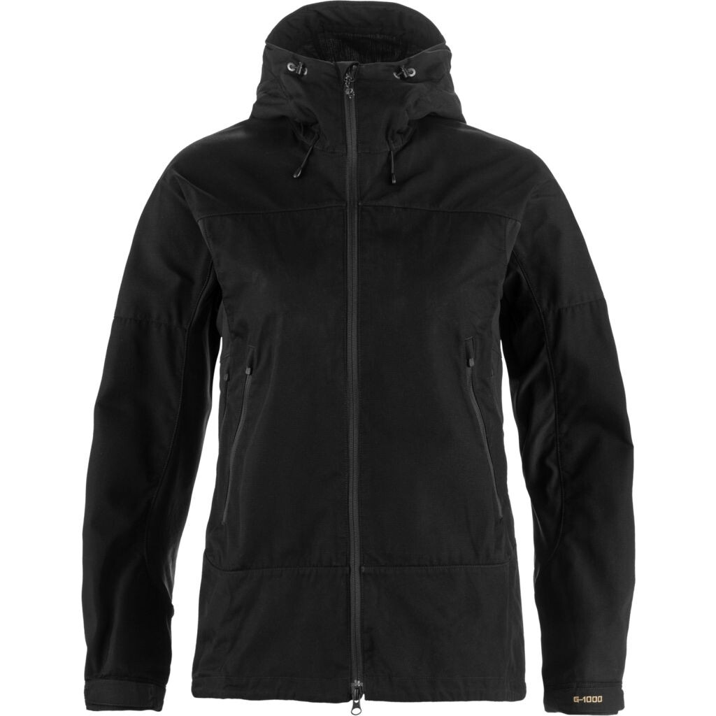 FJÄLLRÄVEN Abisko Lite Trekking Jacket W, Black (vzorek) velikost: S