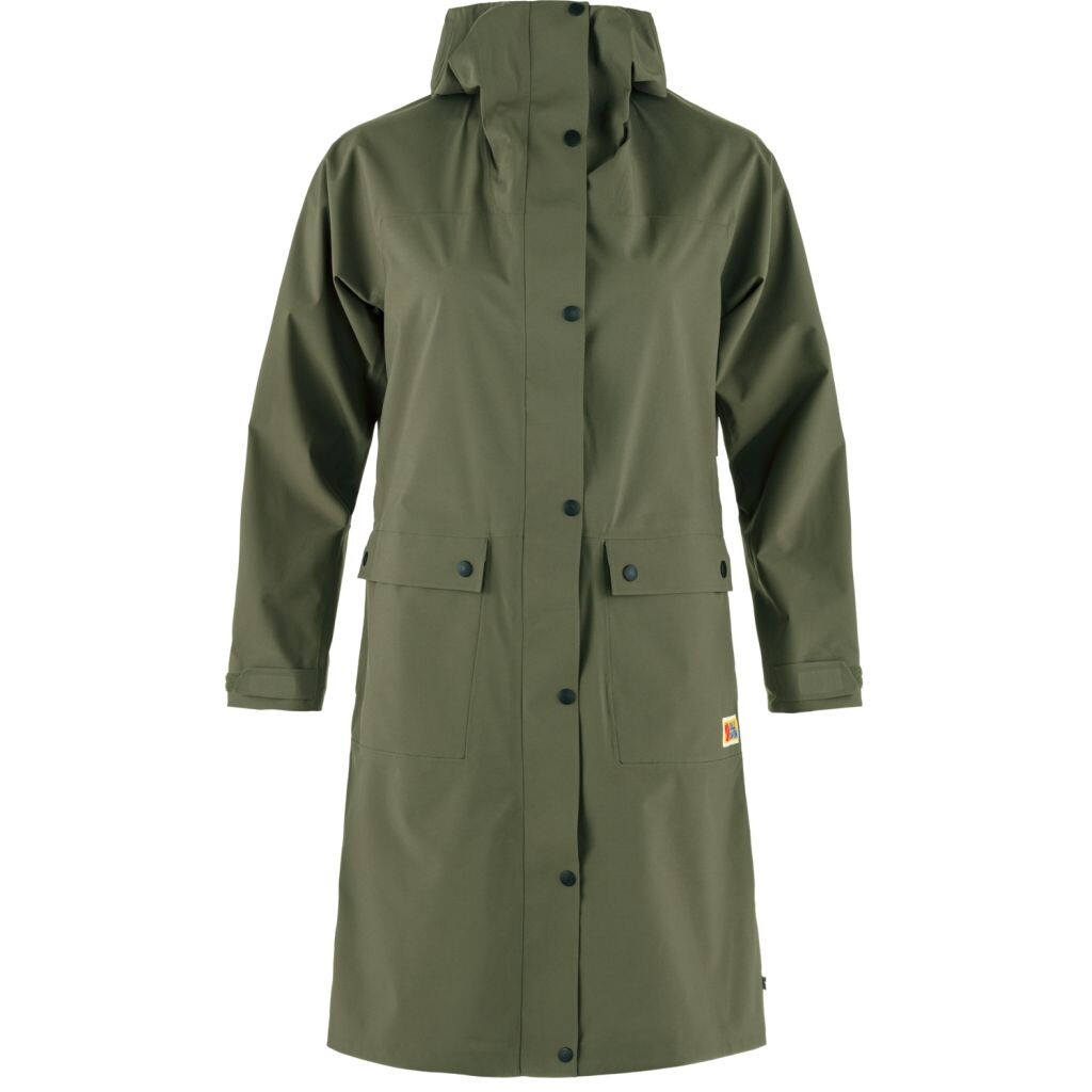 FJÄLLRÄVEN Vardag Rain Parka W, Laurel Green (vzorek) velikost: S