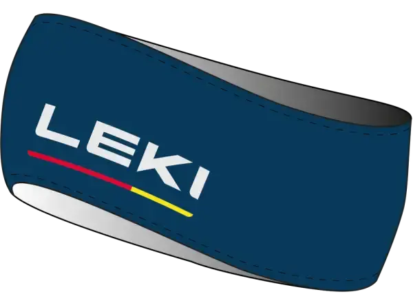 Leki 4-Season Headband čelenka True Navy Blue/White vel. Uni