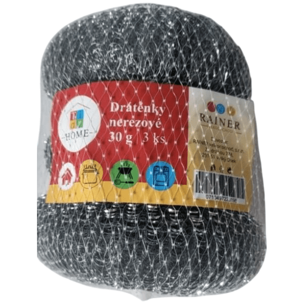 Tidy Home nerezová drátěnka, 30 g 3 ks