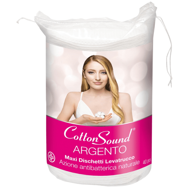 Odličovací tampóny Cotton Sound ARGENT MAXI 40 ks