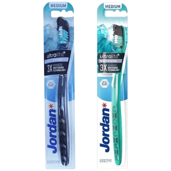 Jordan Ultralite Whitening Medium zubní kartáček, 1 ks