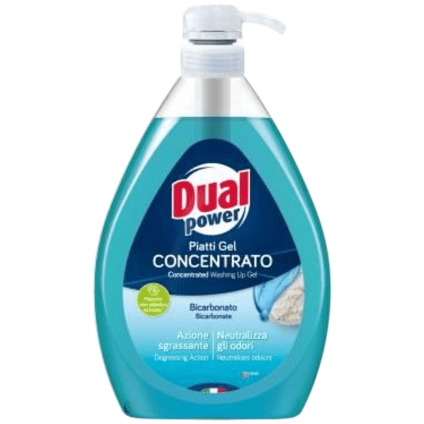 Dual Power Bicarbonate 1L - prostředek na nádobí s pumpičkou
