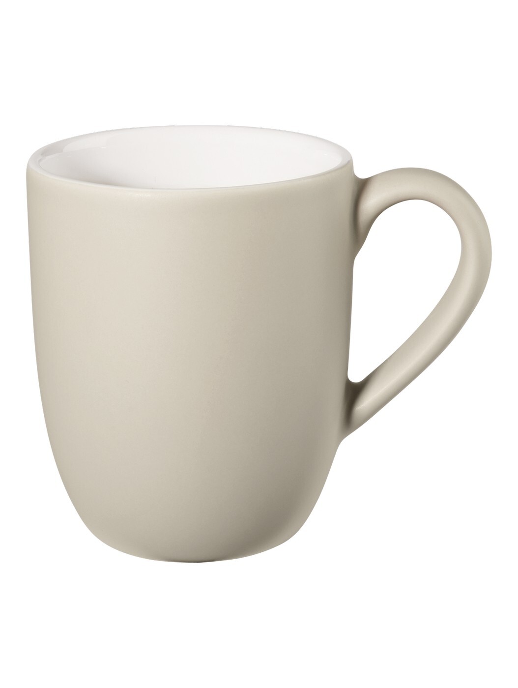 Kameninový hrnek s uchem 500 ml GRANDE COLORE ASA Selection - krémový