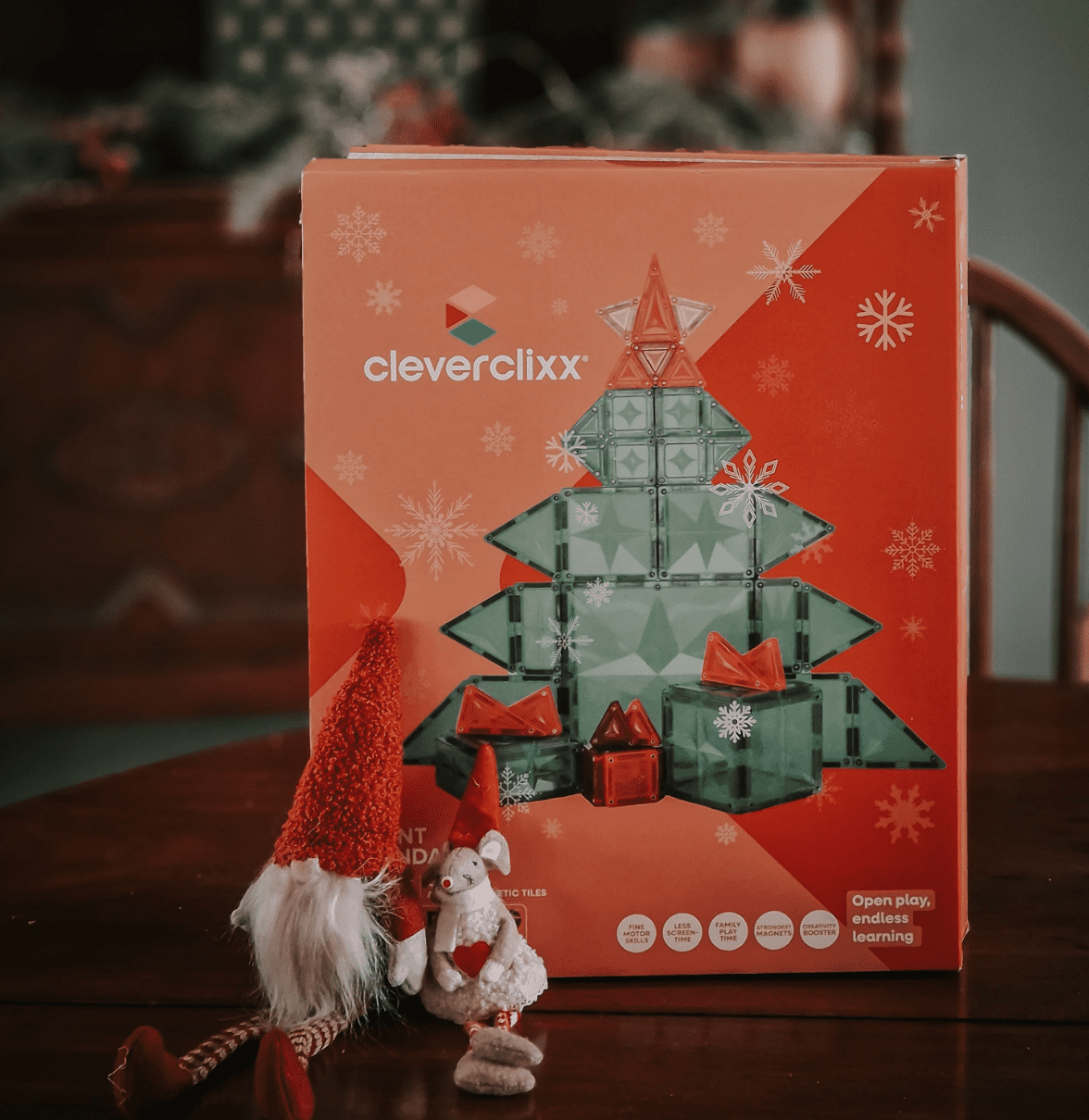 mamido Cleverclixx magnetická stavebnice Adventní kalendář