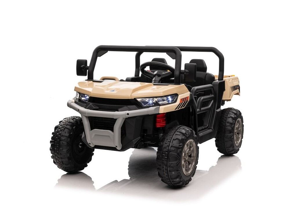 Mamido Mamido Elektrické autíčko Farmer Truck 24V 9Ah | 4x4 | 800W | zlaté