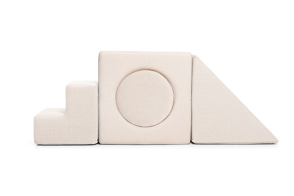 SHAPPY Dětský rozkládací pěnový set SHAPPY PLAY Barva: Soft Beige