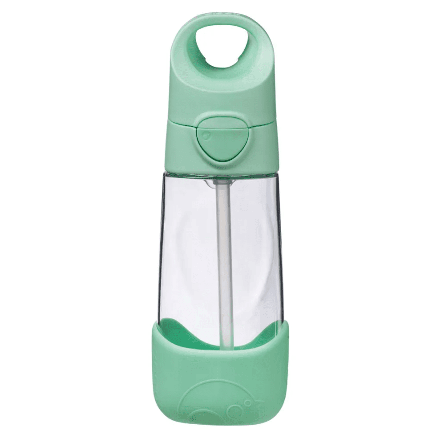 B.box láhev na pití s brčkem 450ml - SPEARMINT