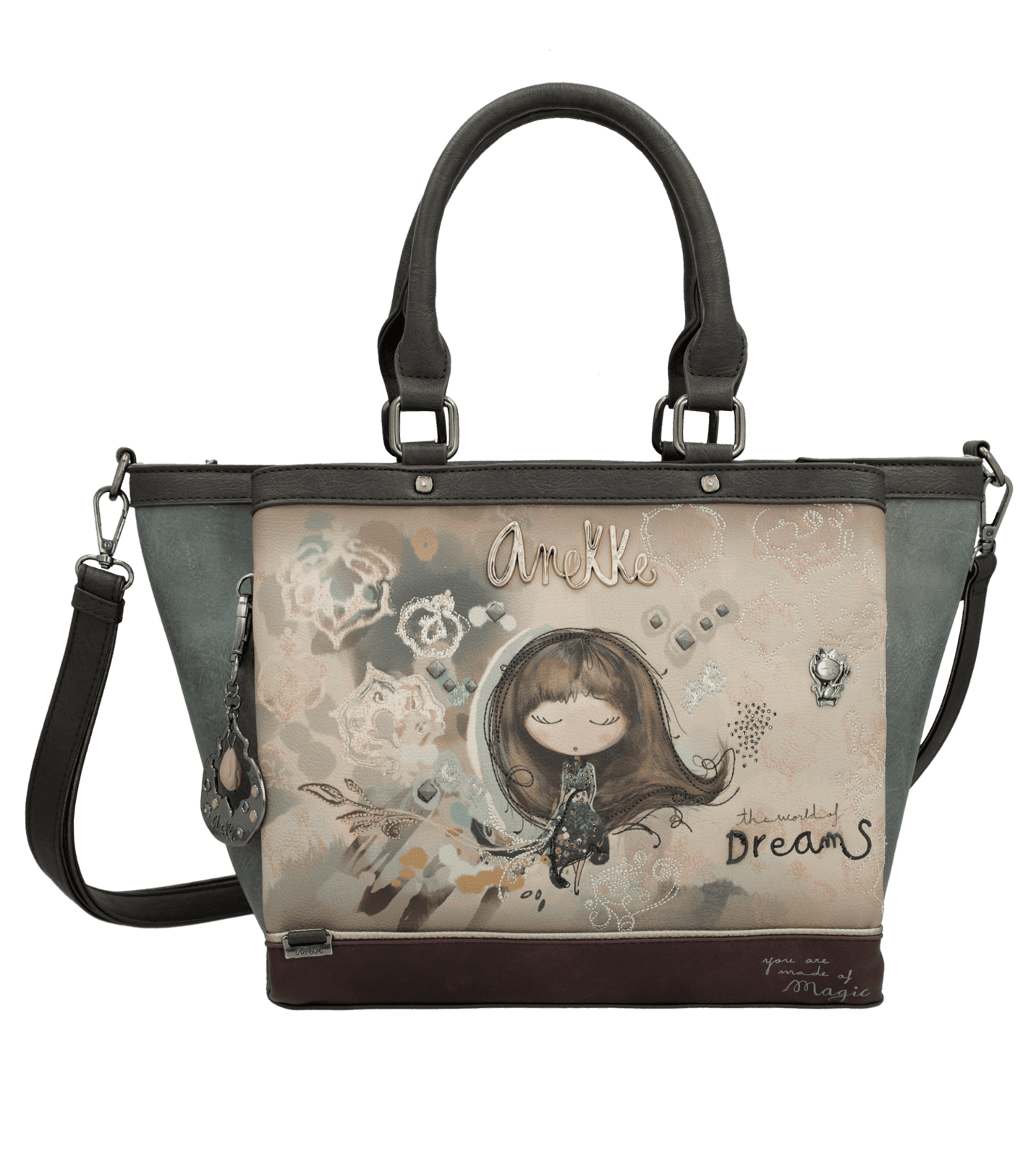 Anekke dámská stylová kabelka do ruky - vícebarevná - One size