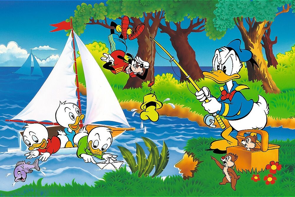 TREFL Puzzle Dobrodružství u jezera 160 dílků