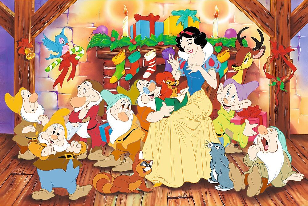 TREFL Puzzle Pohádkové Vánoce 160 dílků