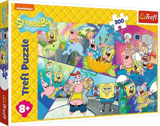 Puzzle SpongeBob v Bikini Bottom 300 dílků