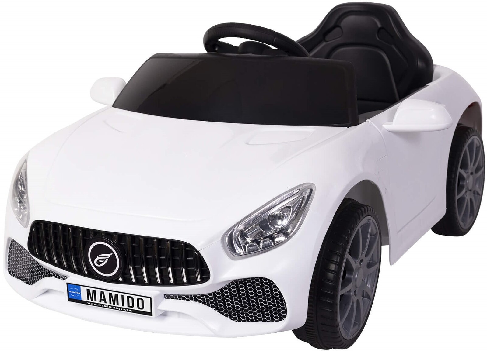 Mamido Mamido Elektrické autíčko Cabrio Fast Wing bílé