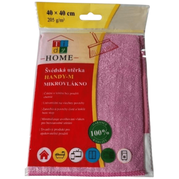 Tidy Home švédská utěrka mikrovlákno na povrchy 40 x 40 cm, 205 g
