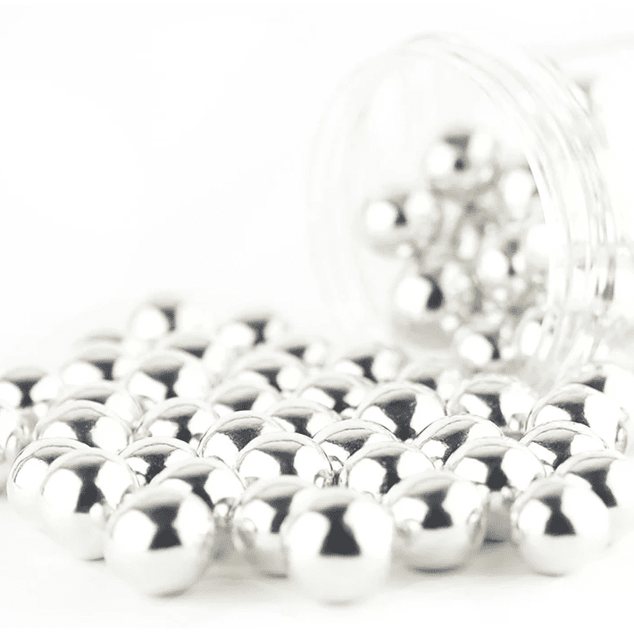 XL stříbrné chrisp kuličky 130g - Super Streusel