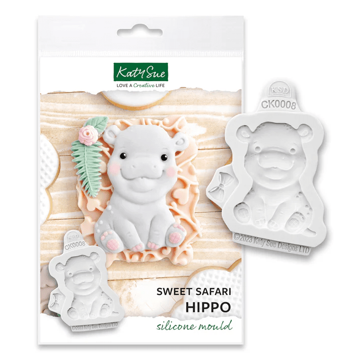 Silikonová formička hroch - Katy Sue