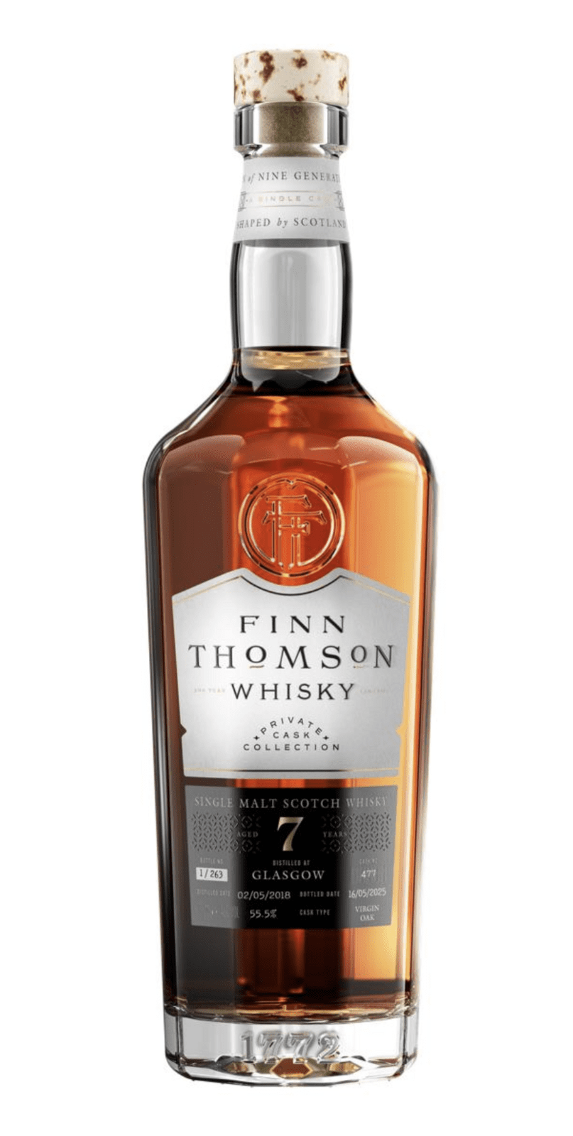 Finn Thomas whisky Glasgow 7 YO