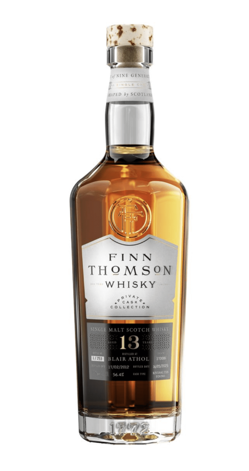 Finn Thomas whisky Blair Athol 13 YO