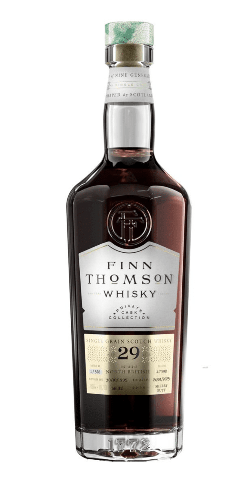 Finn Thomas whisky North British 29 YO