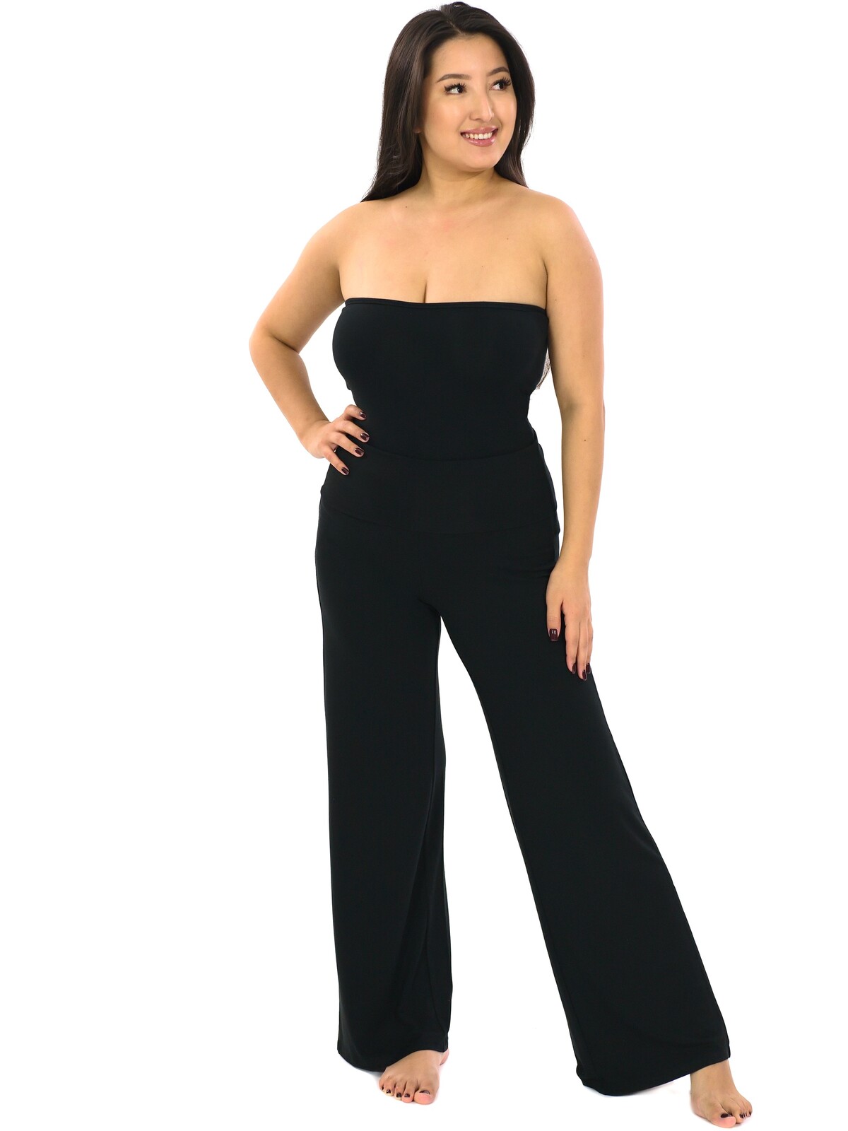 Himalife Tvarující kalhoty Plain Hasita - černá Velikost: S/M