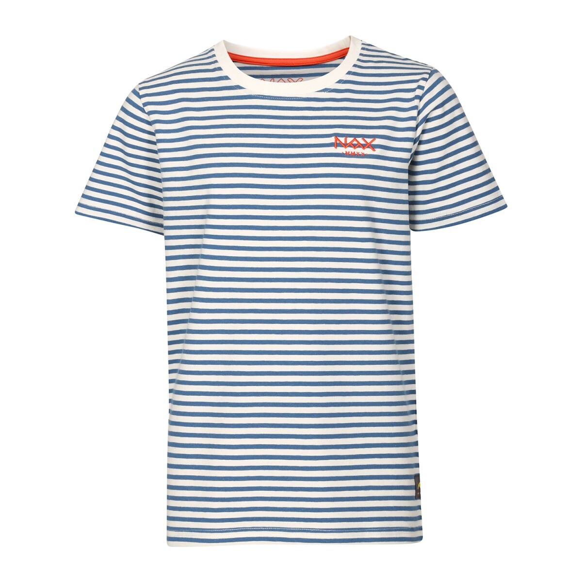 Dětské bavlněné triko nax asefo modrá 116-122