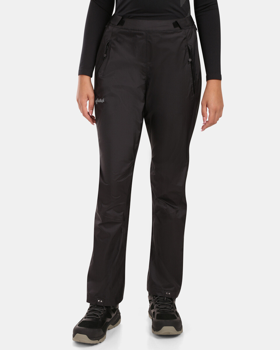 Dámské nepromokavé hardshellové kalhoty kilpi alpin-w černá 34
