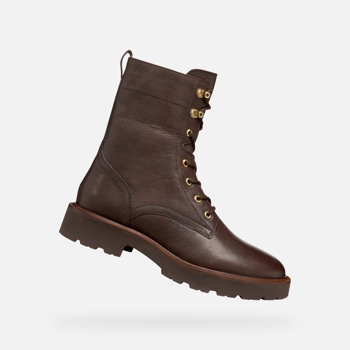 Dámská kotníková obuv geox norize tmavě hnědá 39,5