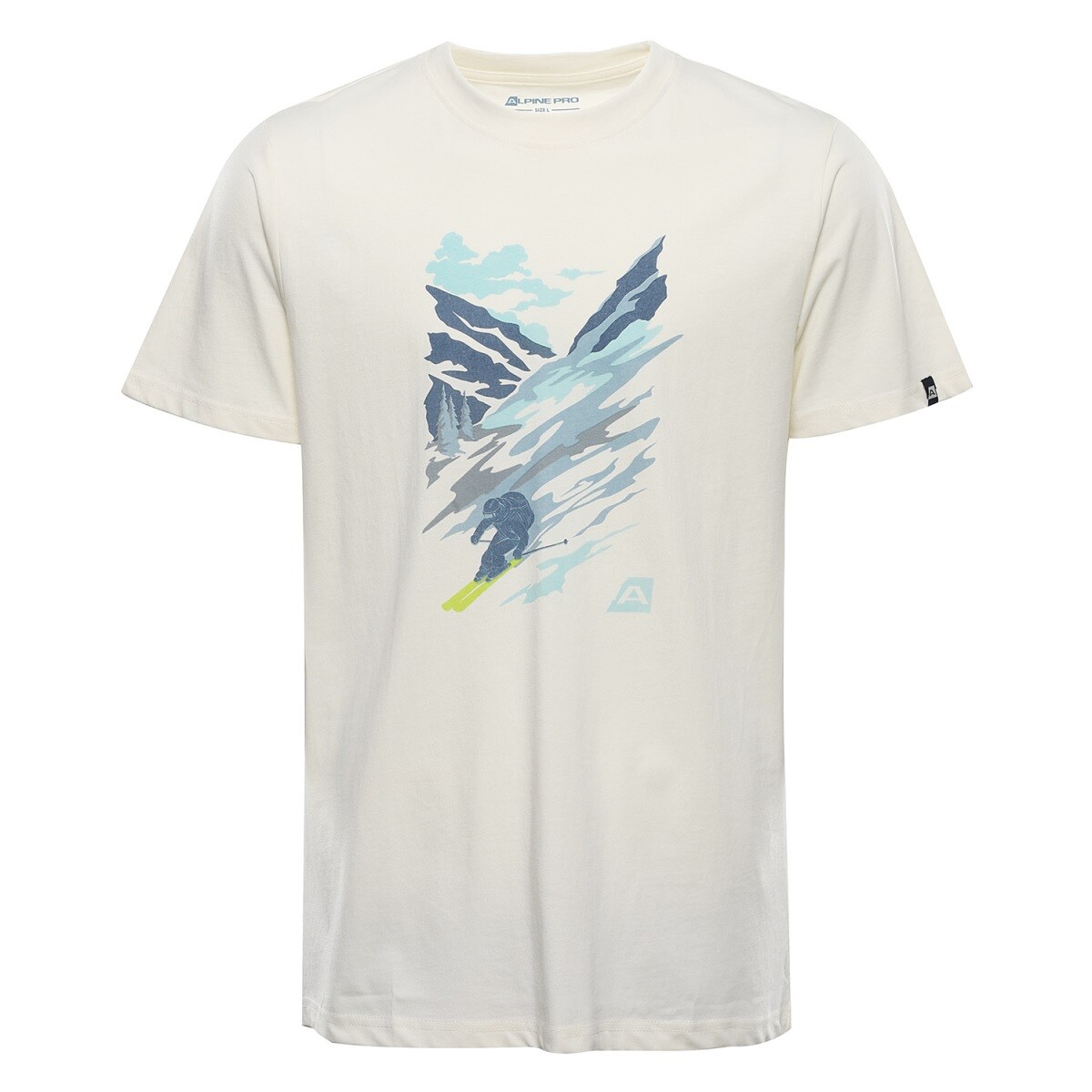 Pánské triko s úpravou cool-dry alpine pro grem 2 béžová xs