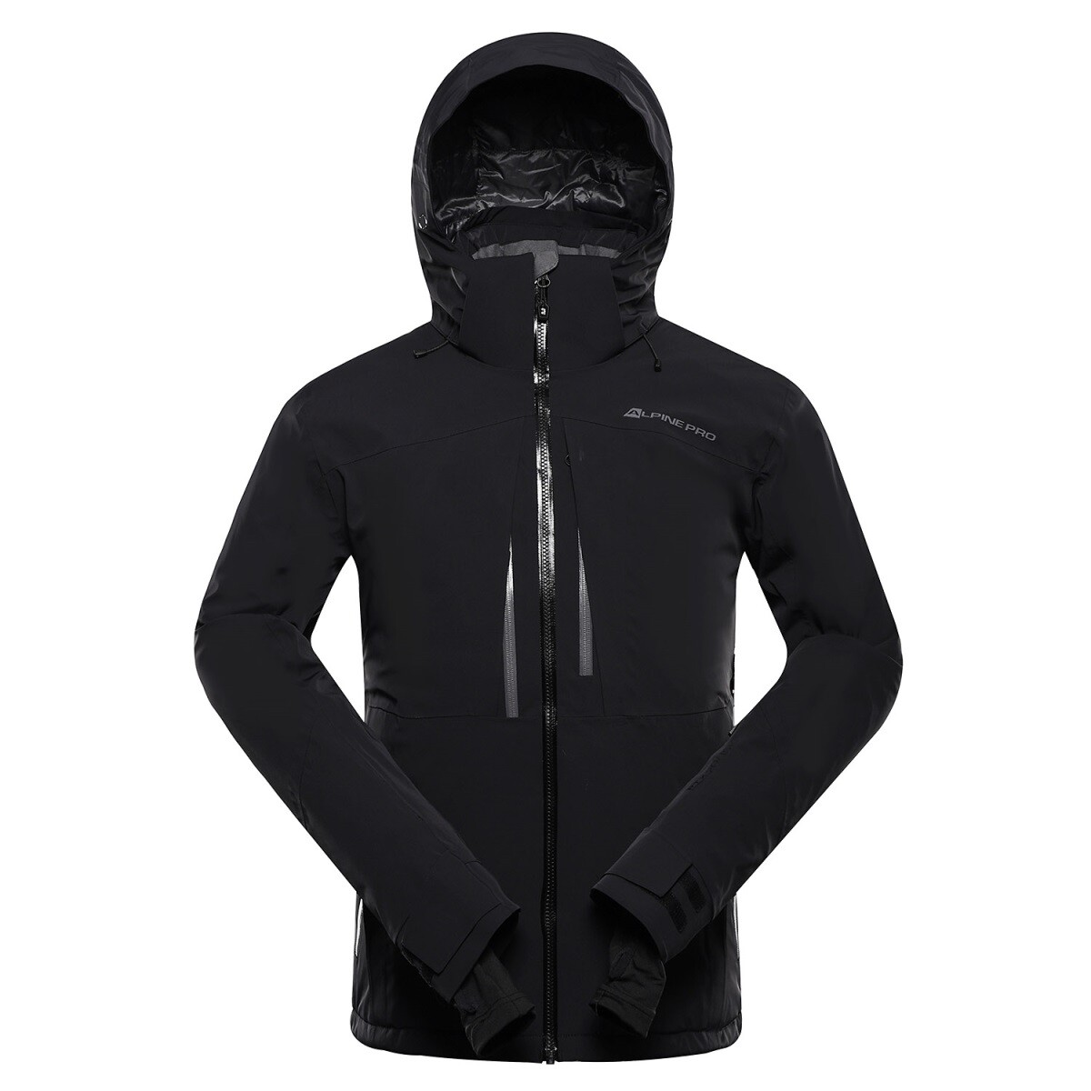 Pánská lyžařská bunda s membránou ptx snow alpine pro reas 2 černá xs