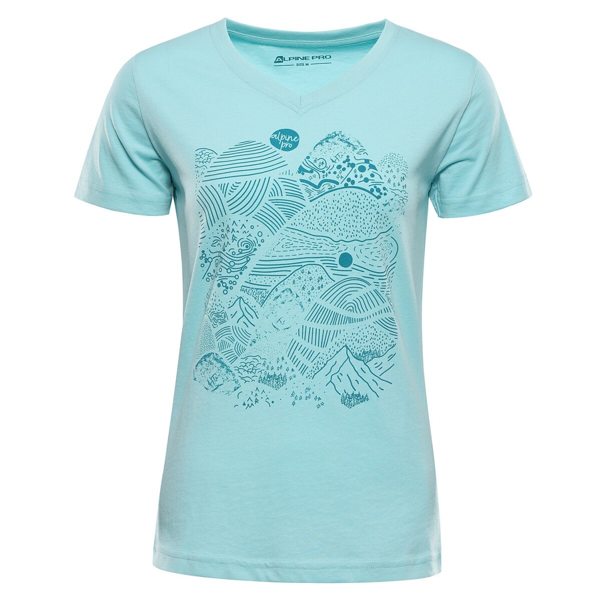 Dámské funkční triko s cool-dry alpine pro grema 2 modrá xs