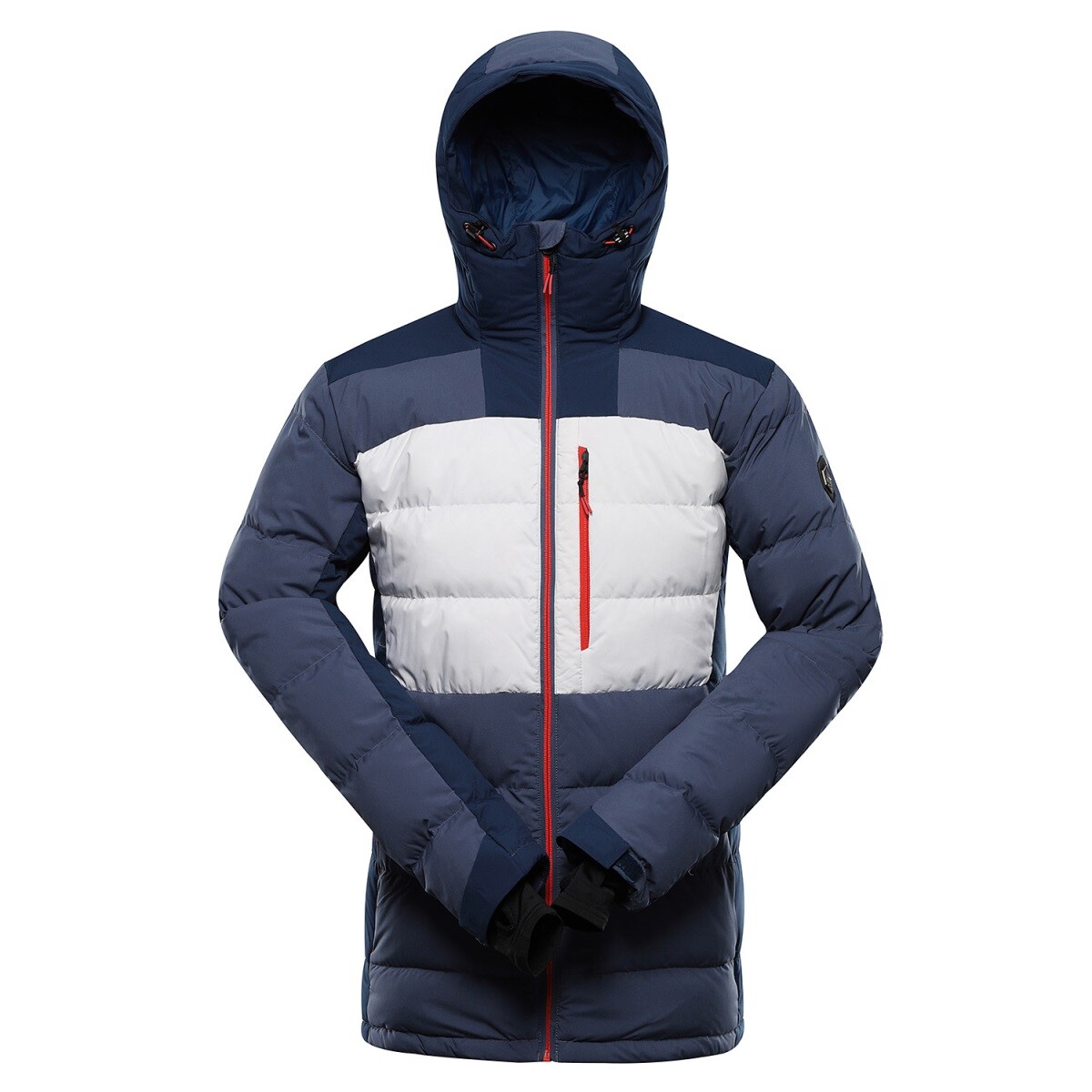 Pánská lyžařská bunda s membránou ptx snow alpine pro ferer 2 šedá xs