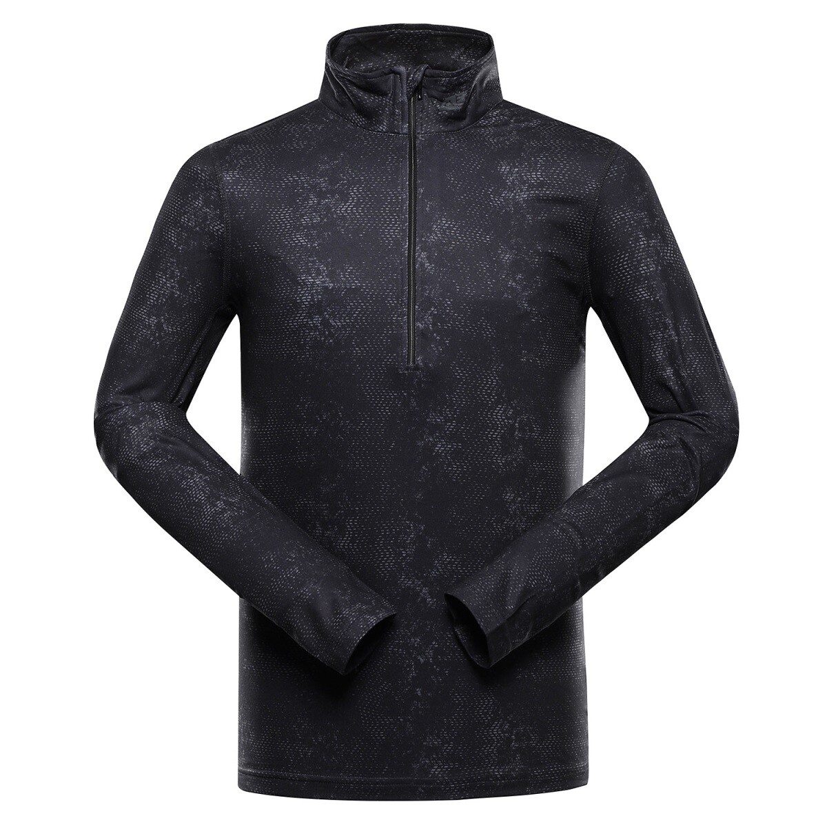 Pánské rychleschnoucí triko s prostretch alpine pro stans černá xs