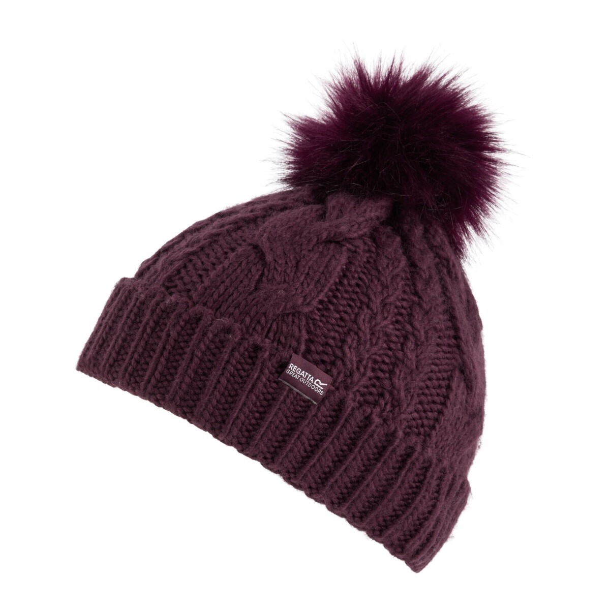 Dámská zimní čepice regatta lovella vi vínová uni