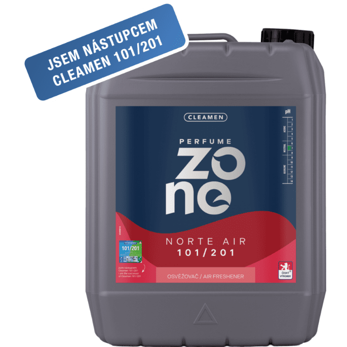 CLEAMEN PERFUME ZONE Norte air 101/201 Objem: 5 l