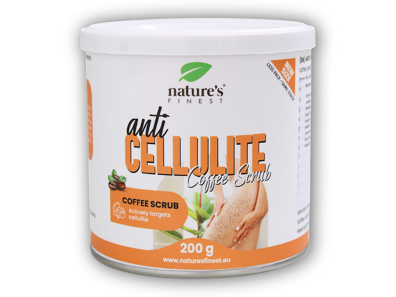 Nature's Finest Anti cellulite coffee scrub 200g