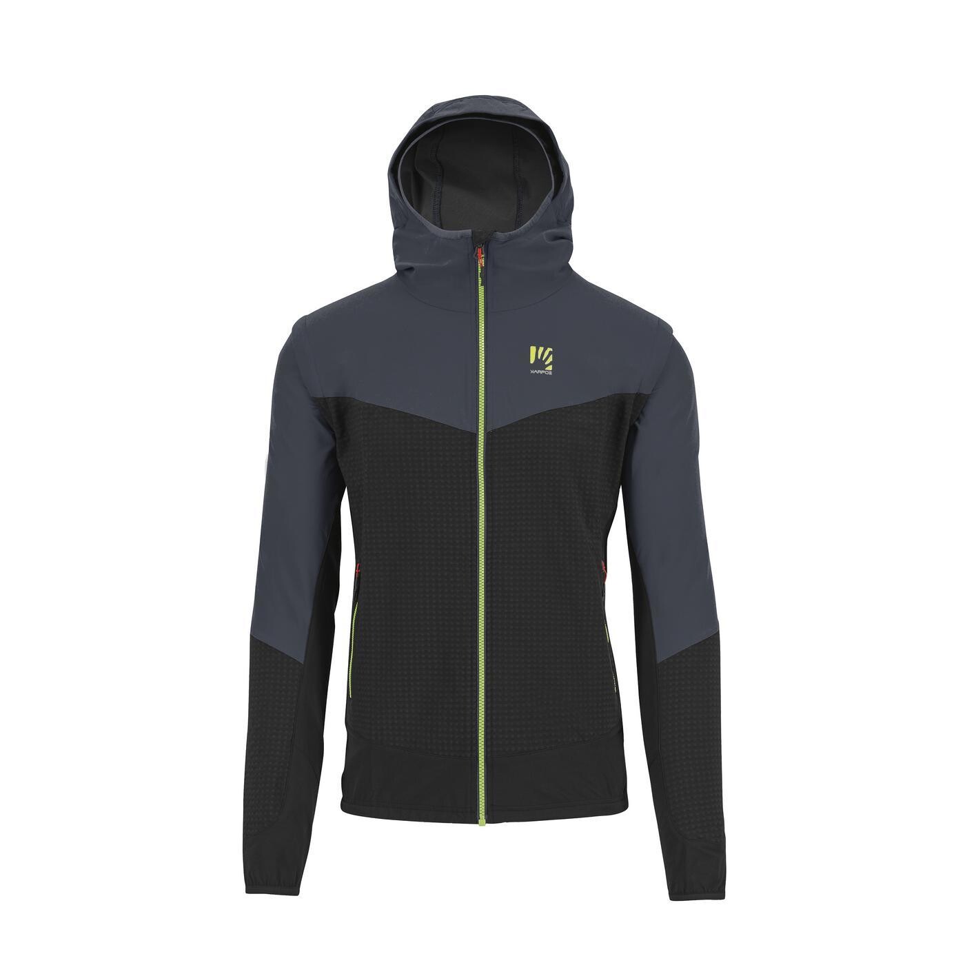 KARPOS Lede Convertible Jacket, Black/Ombre Blue velikost: L