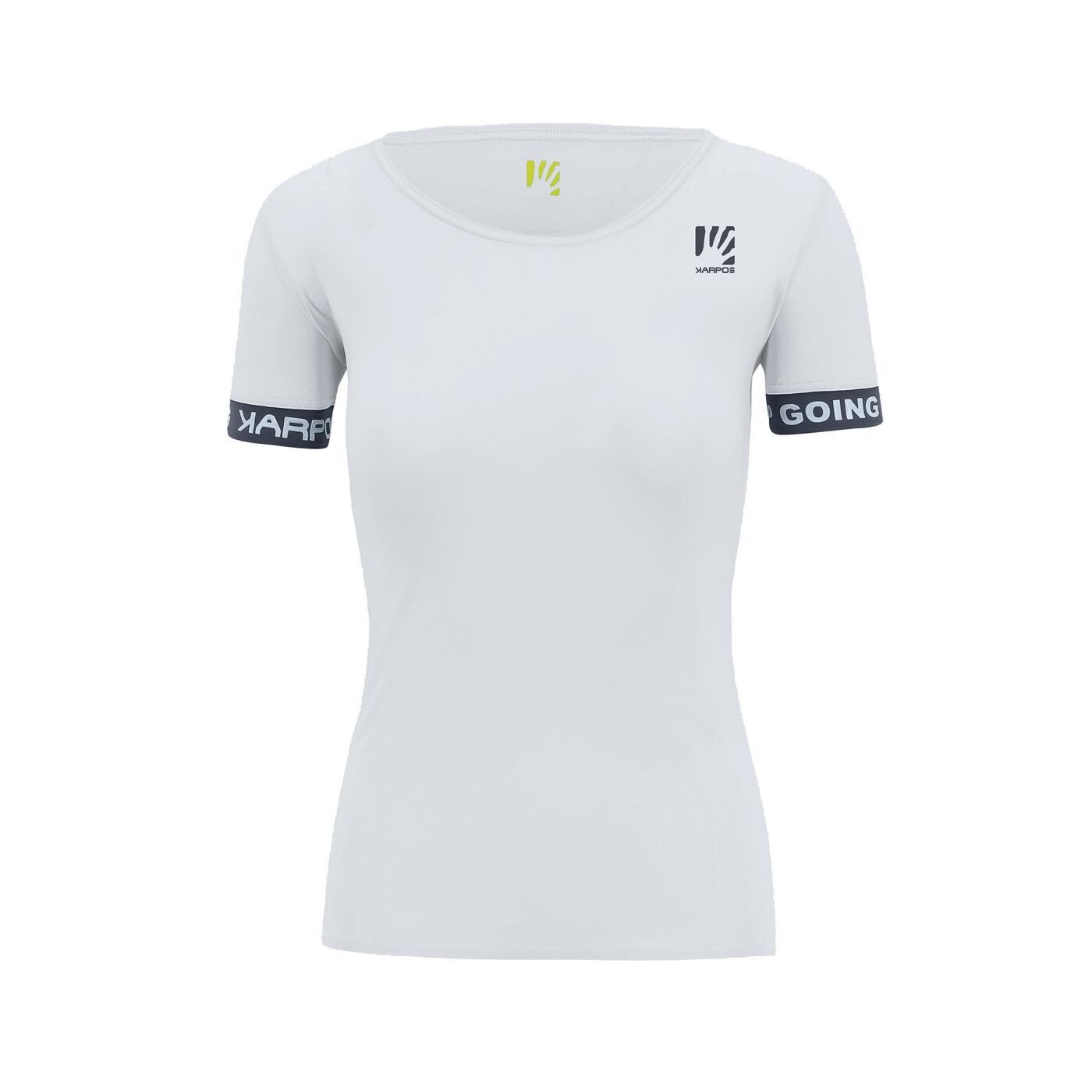 KARPOS W Easyfrizz T-Shirt, Bright White/Ombre Blue velikost: S