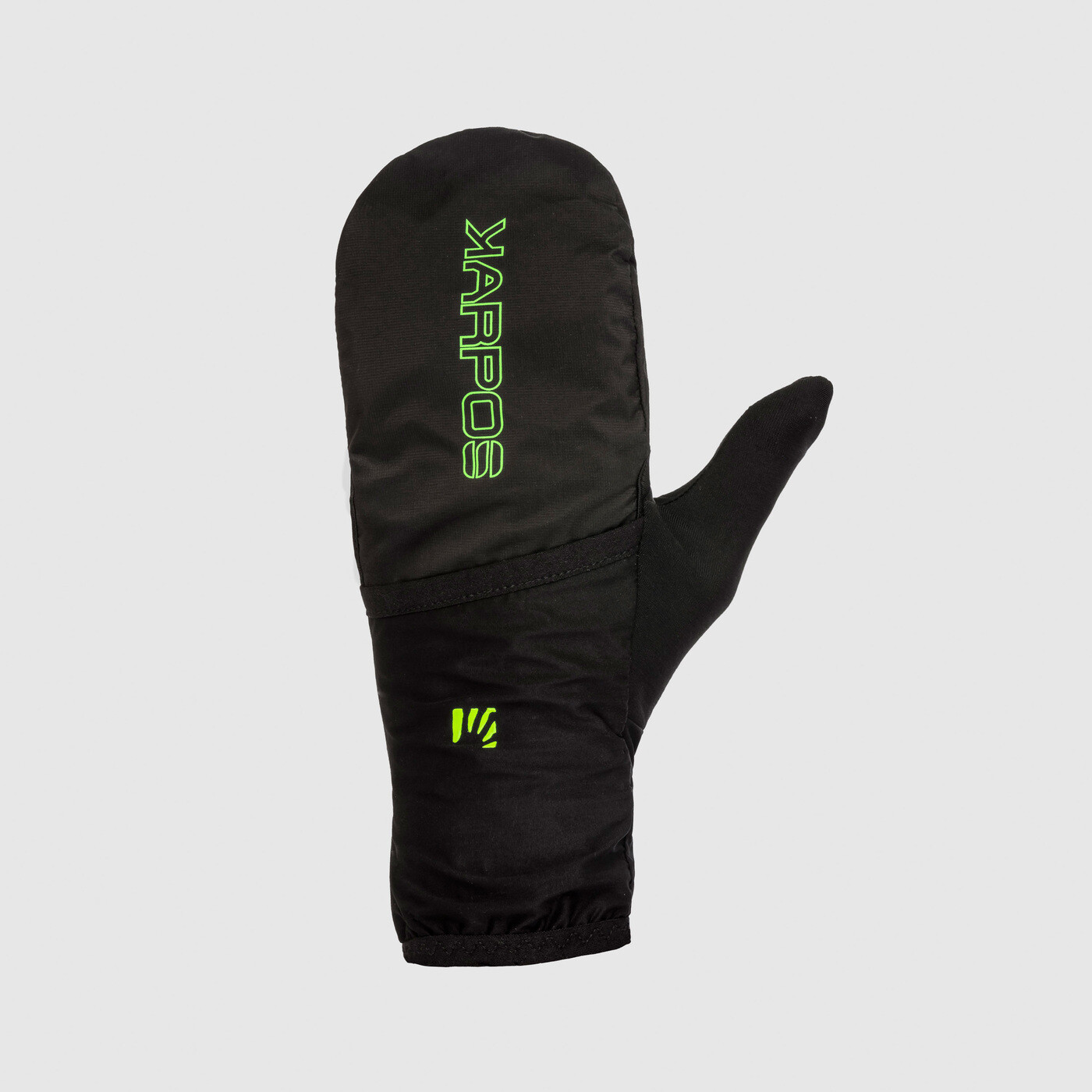 KARPOS Lavaredo Glove, Black/Green Fluo velikost: L