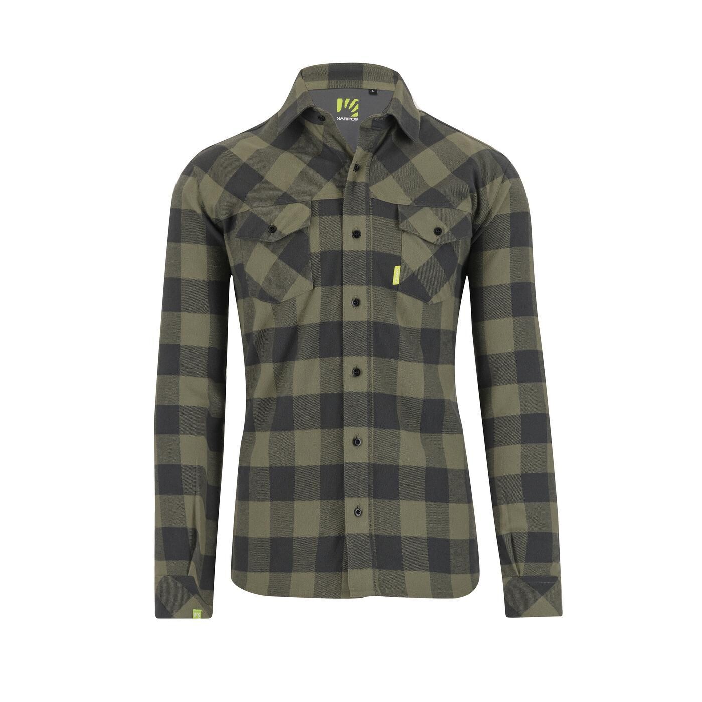 KARPOS Martorel Shirt, Four Leaf/Woodl.Gray velikost: L