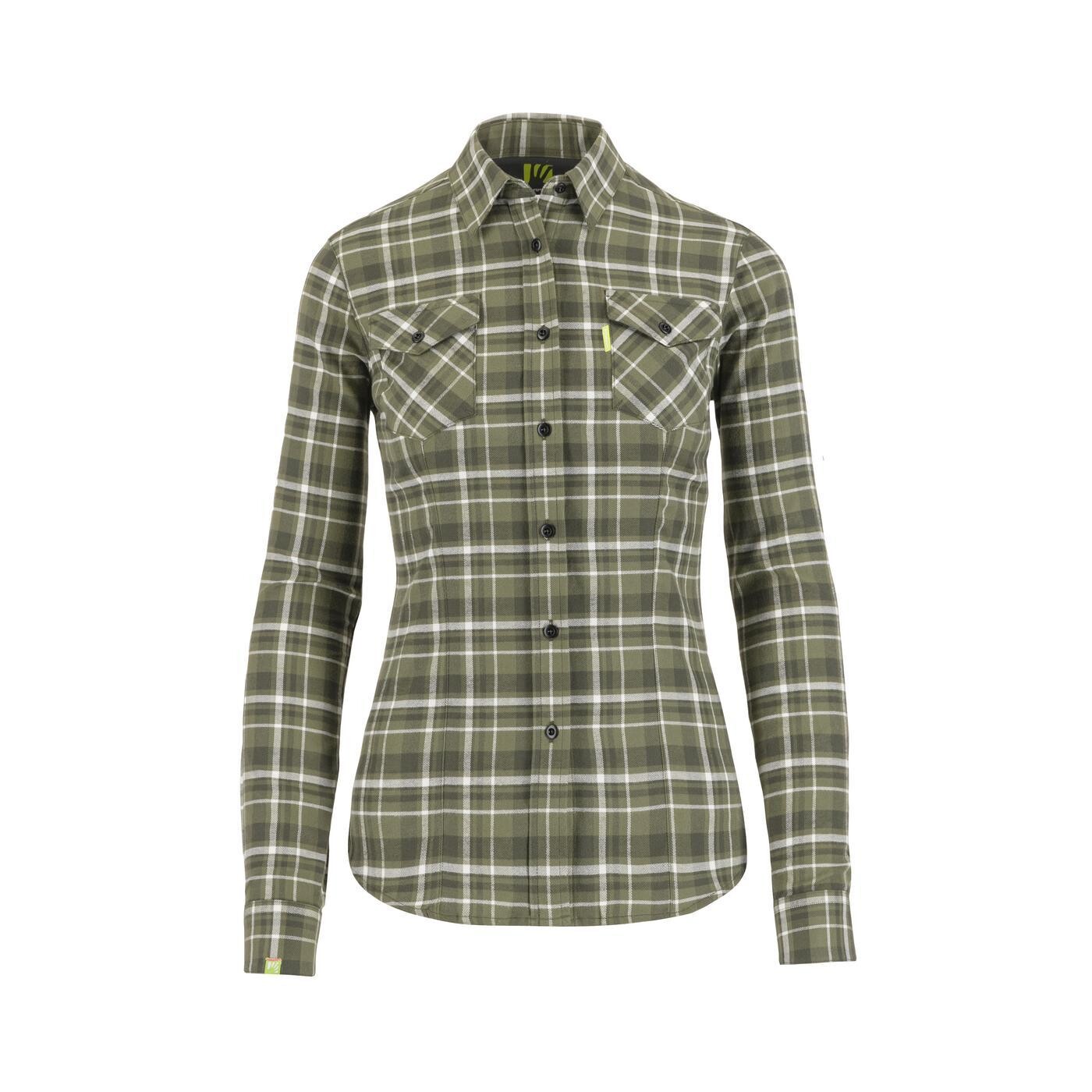 KARPOS Martora W Winter Shirt, Four Leaf/Deep Depths/Vaporous velikost: S